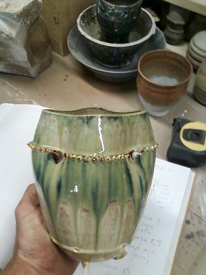 Altered drip vase