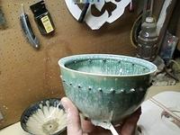 Porcelain spike bowl